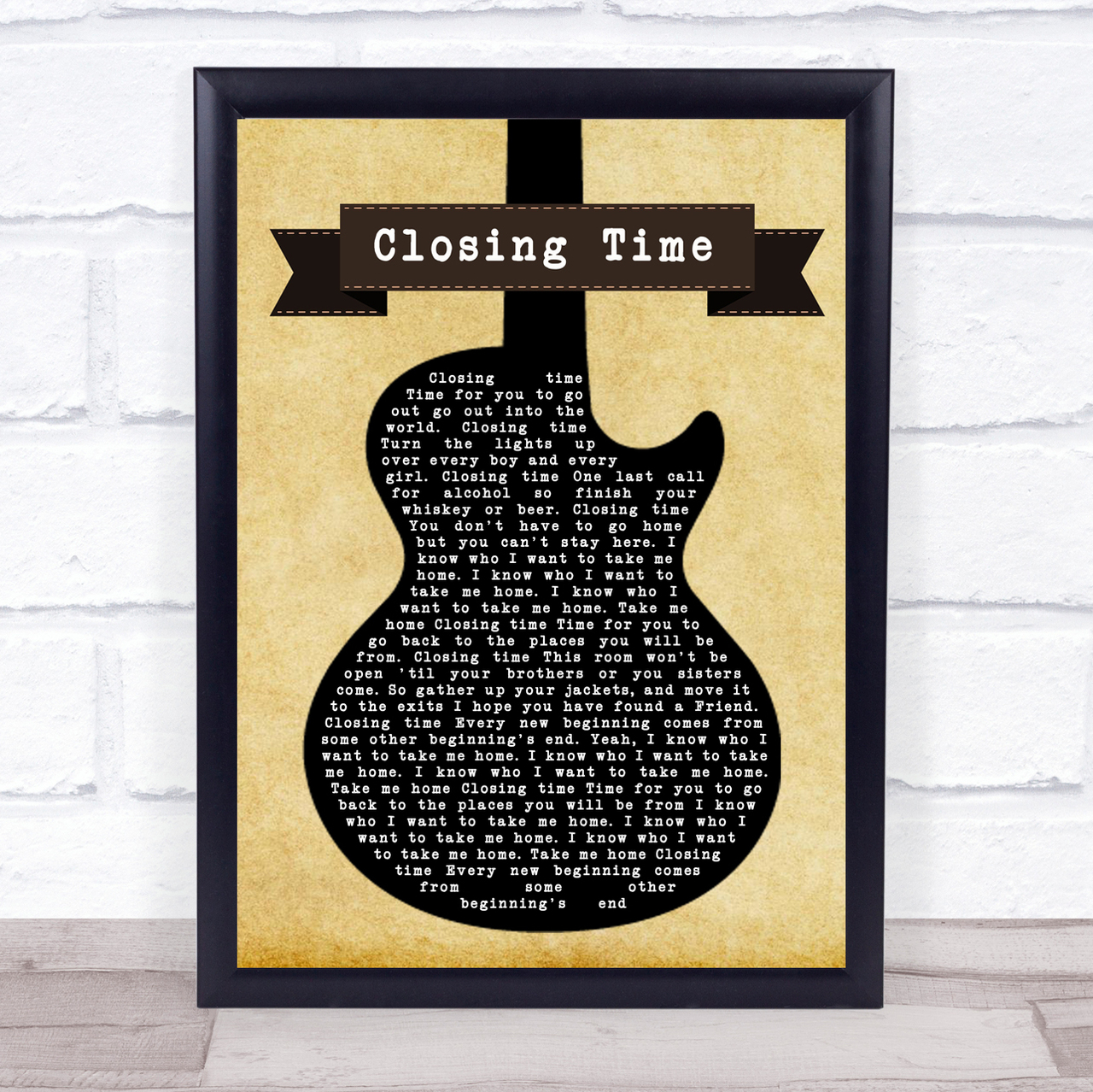 semisonic closing time guitar cover